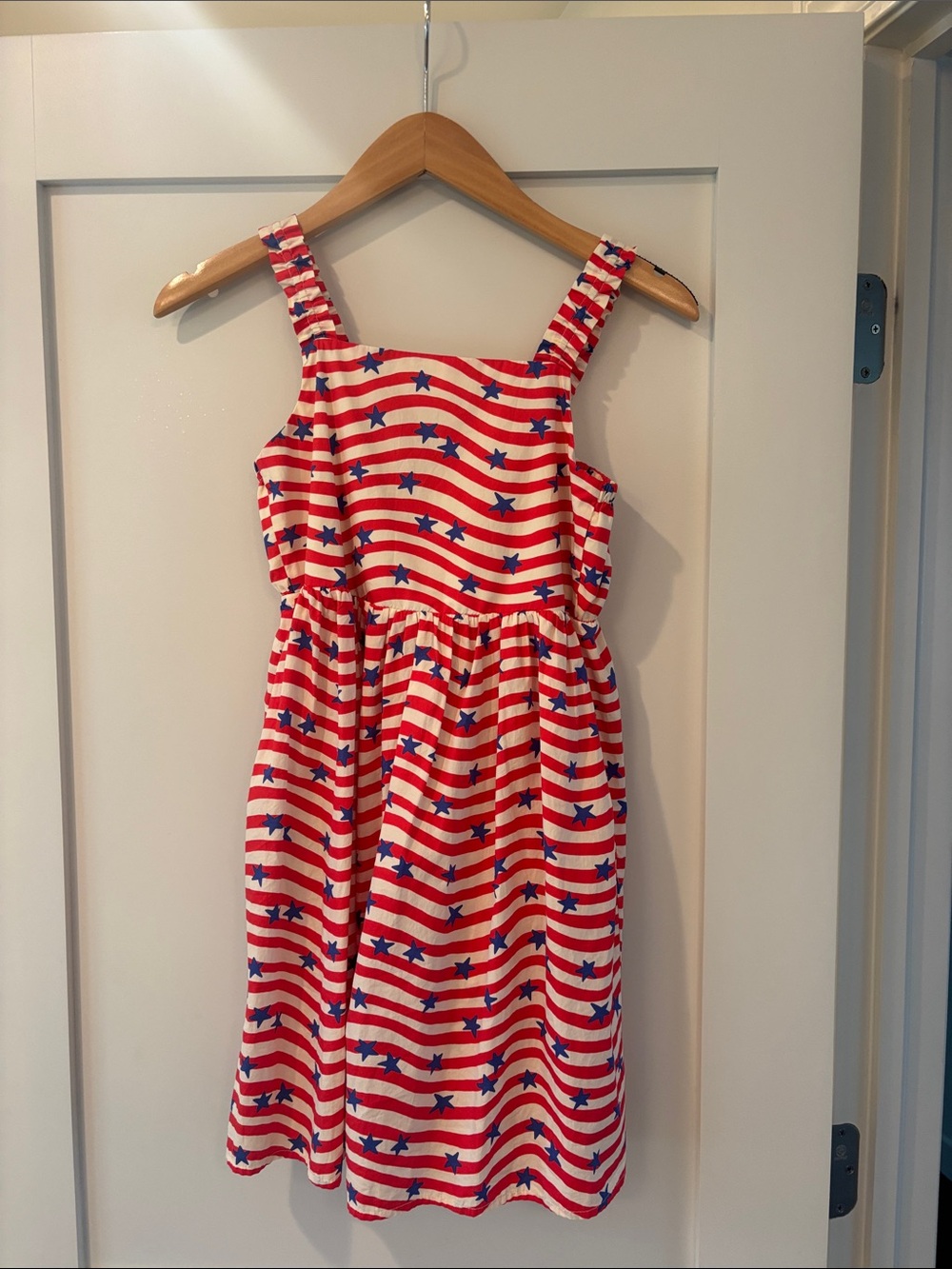 Cat & Jack Red, White & Blue Star-Stripe Sundress